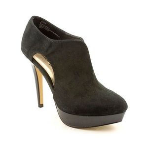 Madden Girl Ulyssa Black Stiletto Bootie Heel